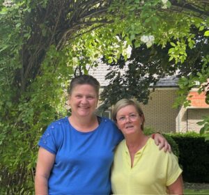 foto van 2 personen Sabrina en christa